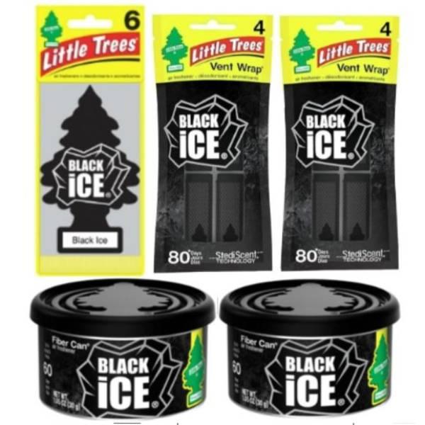 Little Trees（リトルツリー） エアフレッシュナー ブラック・アイス