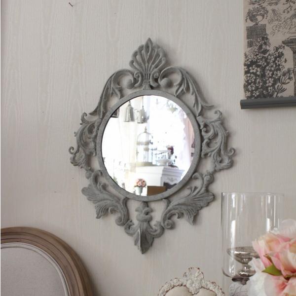 アンティーク調 壁掛けミラー ウォールミラー マチルドエム フランス