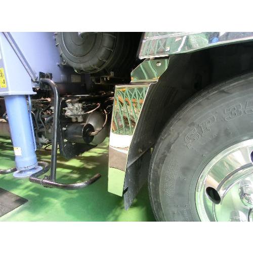 日野 レンジャープロ用 フロントフェンダーカバー（R/L） 鏡面