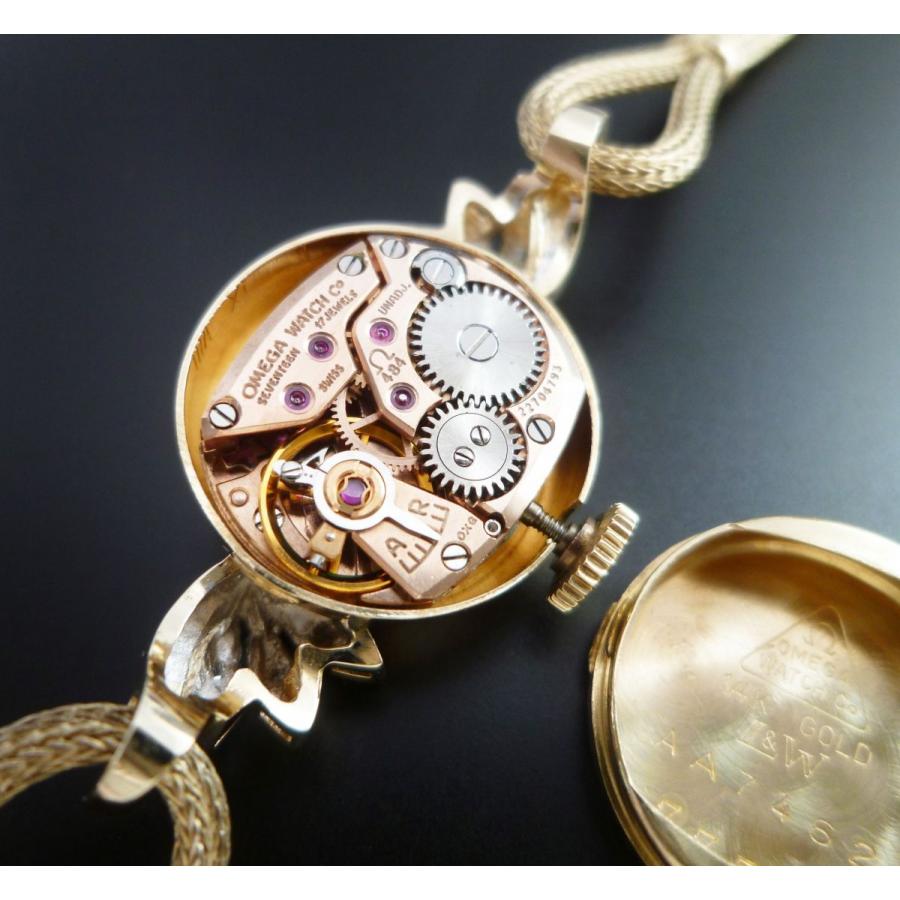 OMEGA（オメガ） レディース アンティーク 1965年製 14K金無垢 手巻き