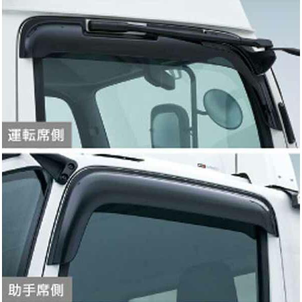 ギガ ドアバイザー （アクリル） いすゞ純正部品 2PGCYL77CVX〜 パーツ