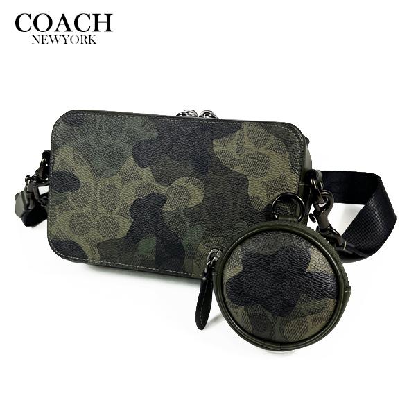 COACH（コーチ） メンズ ショルダー バッグ チャーター スリム クロス