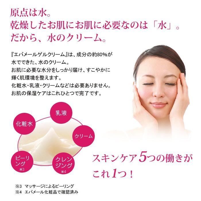エバメール 正規品 ゲルクリーム 詰替500(S) レフィル オールインワン