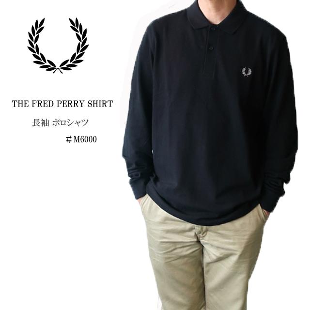 FRED PERRY（フレッドペリー） セール ポロシャツ 長袖 メンズ m6006