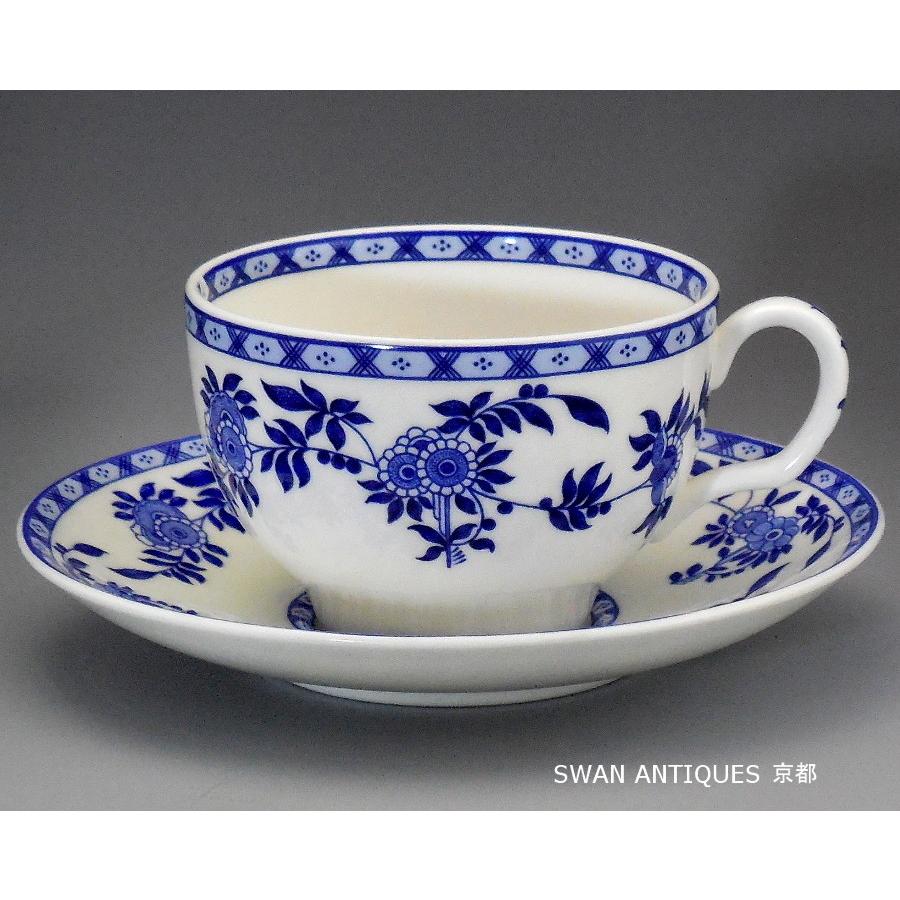 MINTON（ミントン） 1989年 ブルーデルフト カップ&ソーサー 廃版品