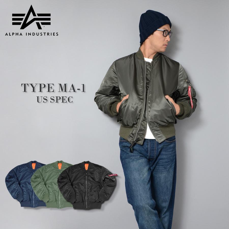 ALPHA INDUSTRIES INC.（アルファインダストリーズ） MA-1 US SPEC