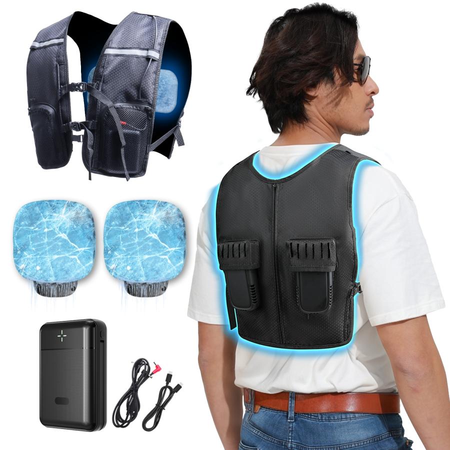 空調水冷服] ペルチェ ベスト 2025最新型のペルチェ素子技術搭載した