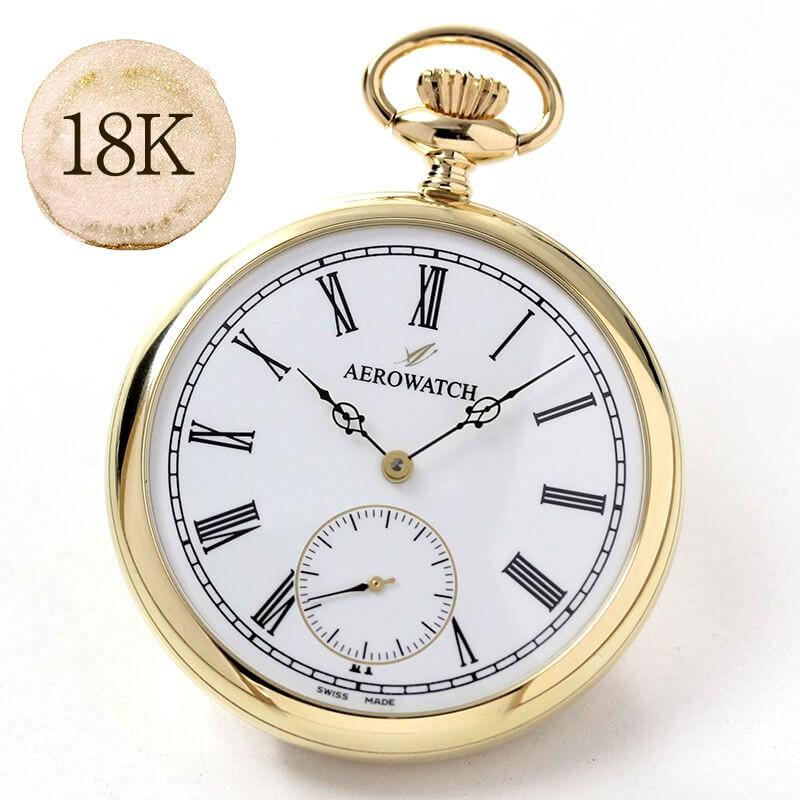 AEROWATCH（アエロウォッチ） AERO(アエロ) 18K 金無垢 手巻き式