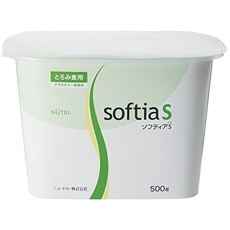 ニュートリー ソフティアS 500g×12個 とろみ剤 介護食 高齢者 : 栄養