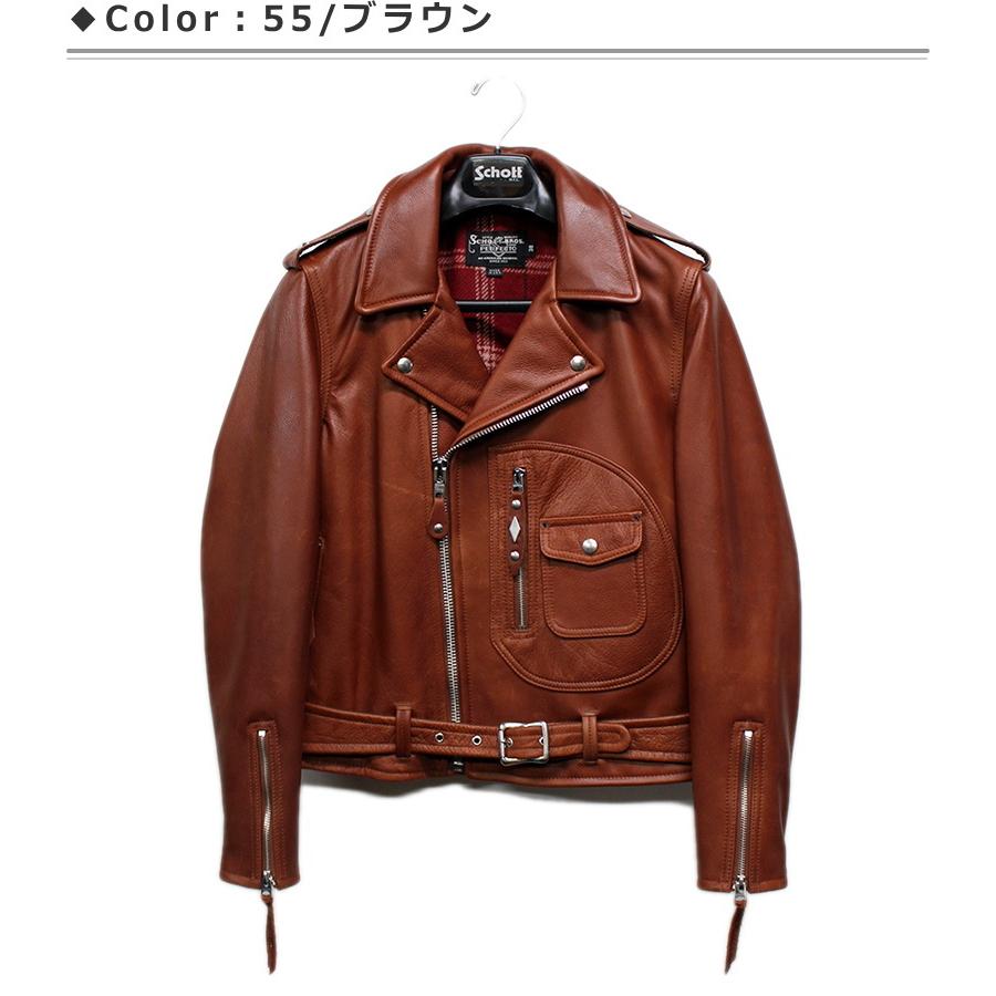 Schott N.Y.C（ショット） Schott COW NEW NAKED D-POCKET RIDERS