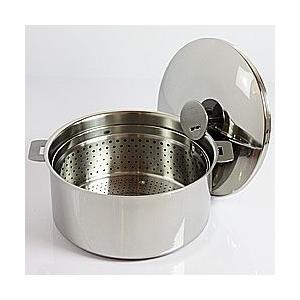 CRISTEL（クリステル） 鍋 クッキングバスケット 24cm フタなし グラ