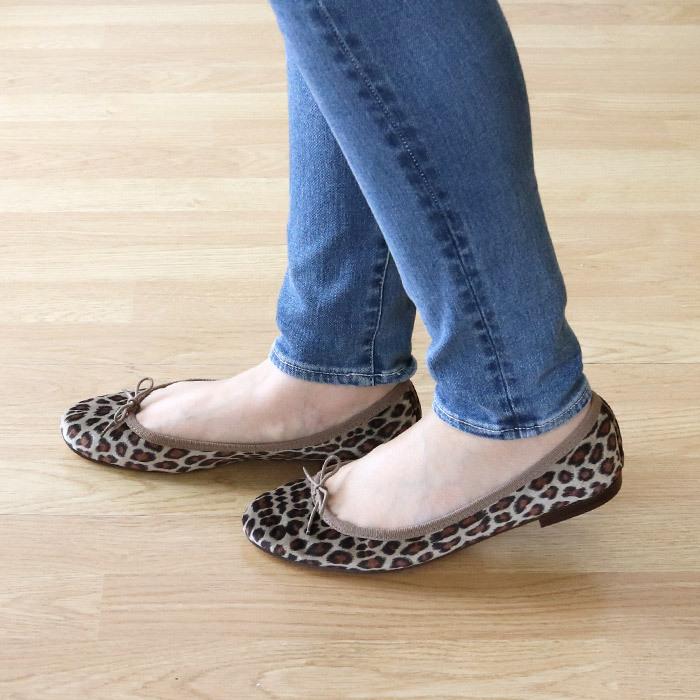 repetto（レペット） バレエシューズ サンドリオン V086BGH レオパード
