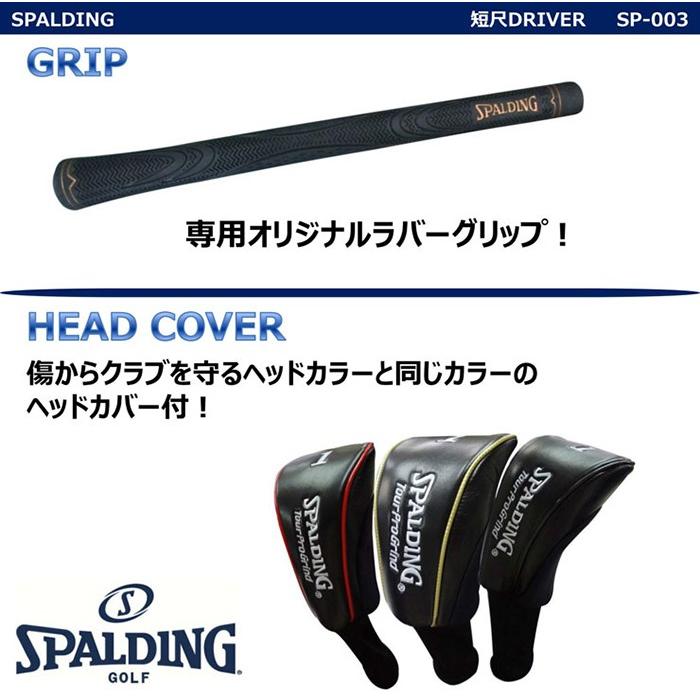SPALDING スポルディング ツアー プロ グラインド SP-003 短尺チタン