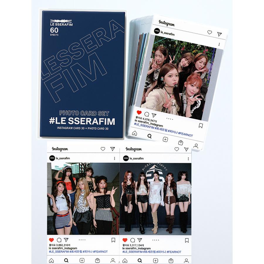 LE SSERAFIM ルセラフィム グッズ スペシャルフォトカードセット 60枚