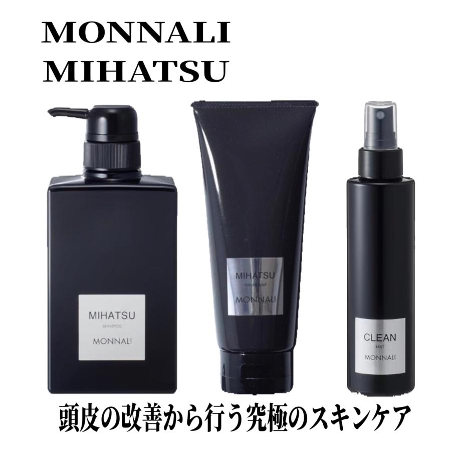 正規取り扱い店 公式 モナリ ミハツシャンプー350mlトリートメント