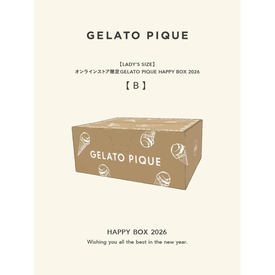 【新品抜取なし】ジェラートピケ HAPPY BOX 2026 ＜A＞ gelato pique（ジェラートピケ） ジェラピケ 2026福袋 HAPPY BOX 2026