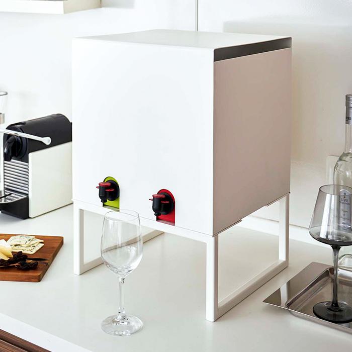 tower 【予約販売】tower 山崎実業 バッグインボックススタンド タワー