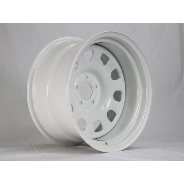 17インチ 鉄ちんホイール 極太 9J-40 5穴 PCD114.3 CB73.1 ドリ車