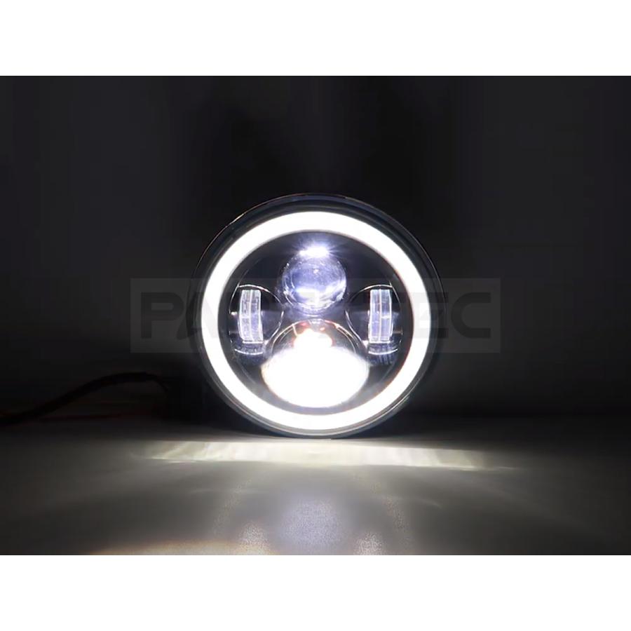 LED ヘッドライト 7インチ プロジェクター ユニット 1個 バイク 汎用