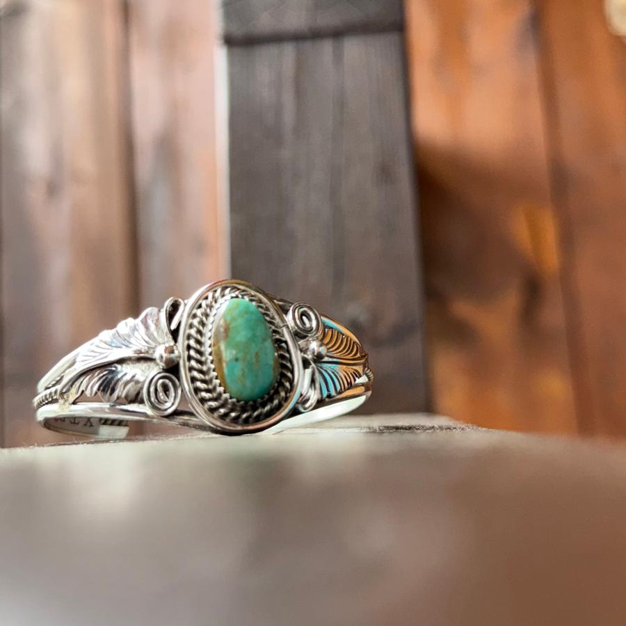 ターコイズバングル ナバホ インディアンジュエリー/ネイティブ