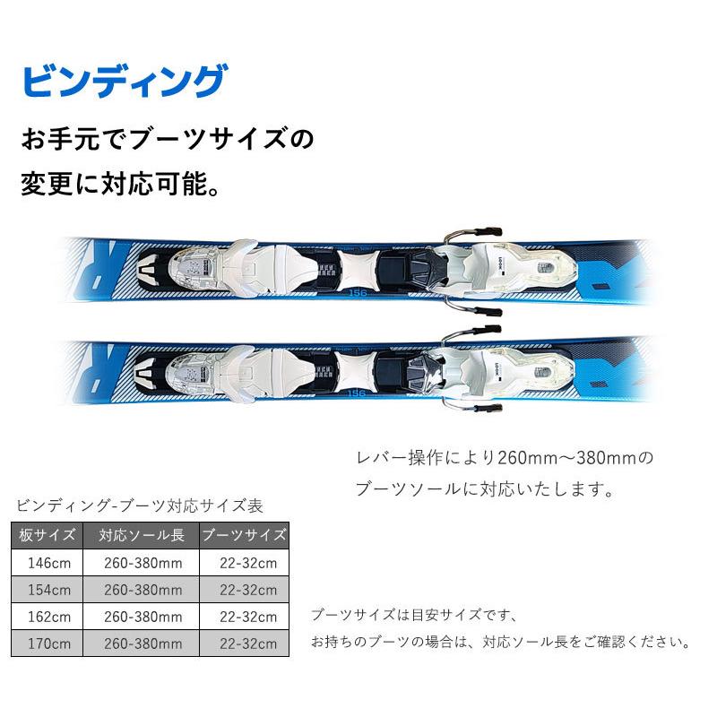 ROSSIGNOL（ロシニョール） スキー 4点セット メンズ 19-20 REACT R2