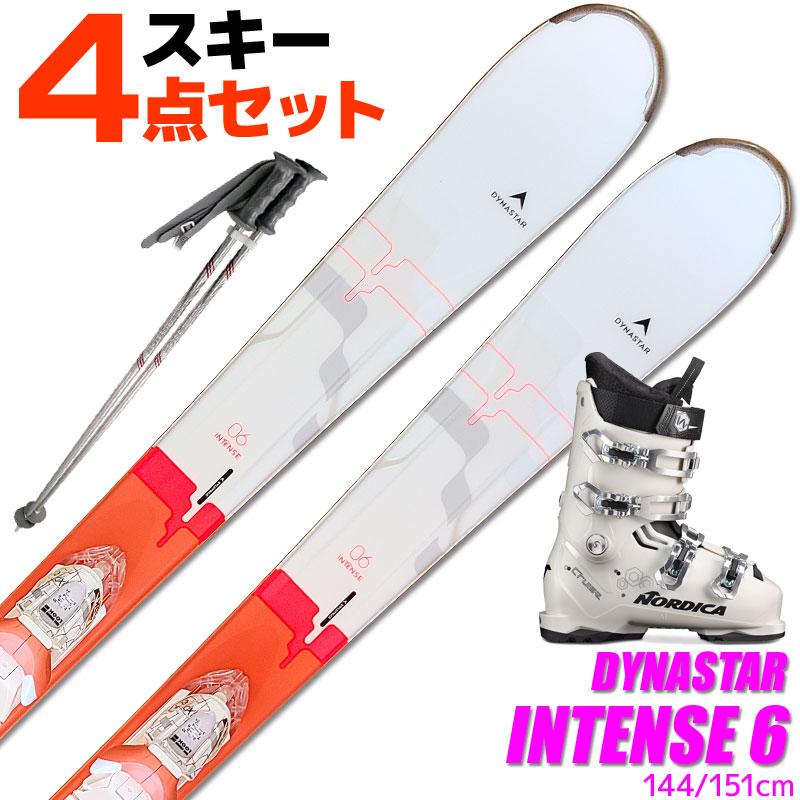 ダイナスター スキー 4点 セット レディース DYNASTAR 19-20 INTENSE 6