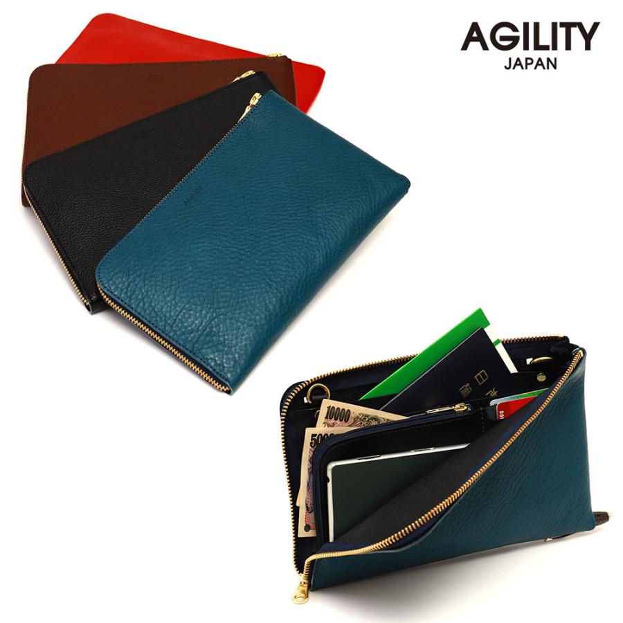 AGILITY（アジリティ） トラベルウォレット 長財布 お財布ポシェット