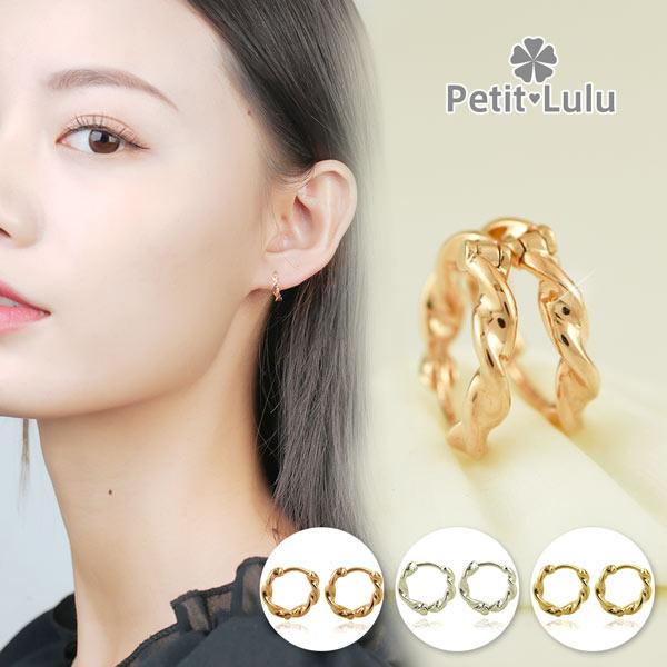 Petit Lulu（プチルル） ピアス フープピアス ホワイトデー お返し