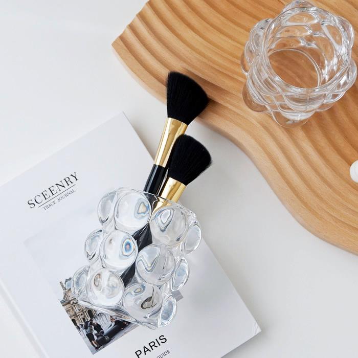 バブル メイクブラシスタンド ペンスタンド 花瓶 フラワーベース