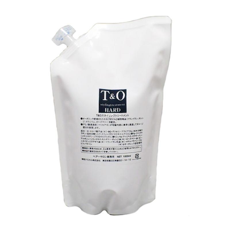 東粧ケミカル T&O スタイリングトリートメント ハード 1000ml : PECHKA