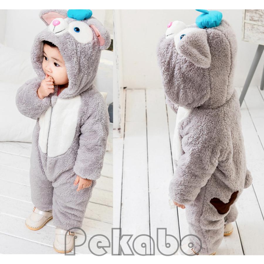 ダッフィー 着ぐるみ ベビー服 ロンパース カバーオール シェリーメイ