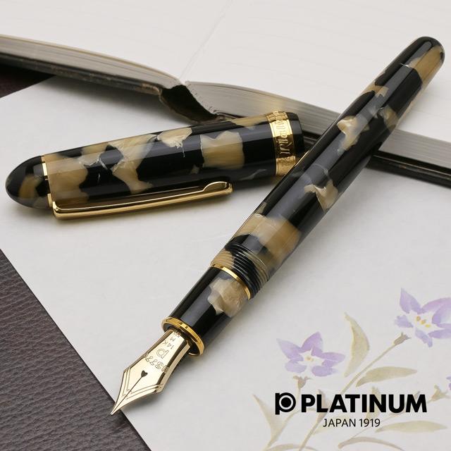 プラチナ万年筆 万年筆 ＃3776 センチュリー セルロイド イシガキ PTB