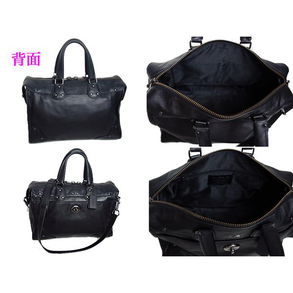 COACH（コーチ） COACH 33689 QB BK ロゴマークプレート付き ブラック
