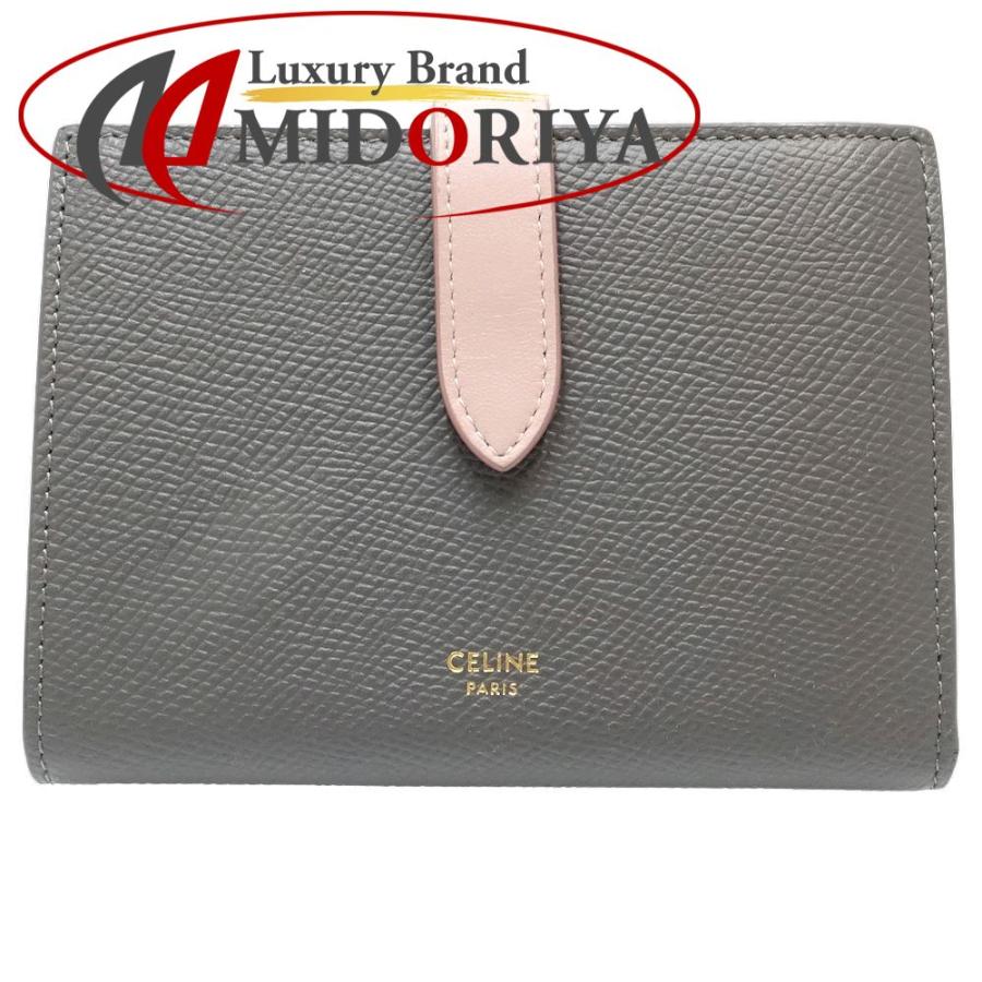 CELINE（セリーヌ） 二つ折り財布 ミディアムストラップウォレット