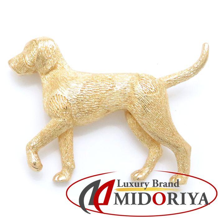 BURBERRY（バーバリー） ブローチ 犬モチーフ GP ゴールドメッキ