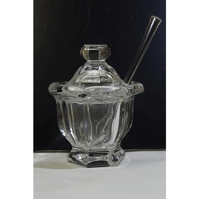 バカラ（Baccarat） ミズーリ マスタード(ジャム) ポット11cm スプーン