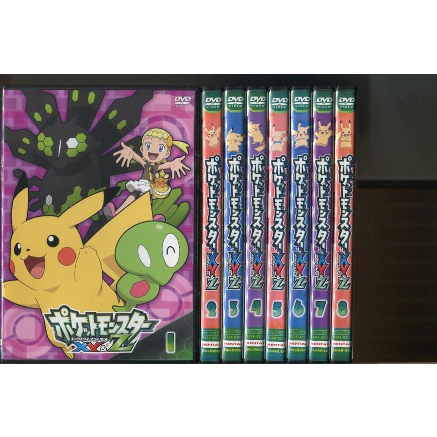 ポケットモンスターXY＆Z/全16巻セット 中古DVD レンタル落ち/松本梨香