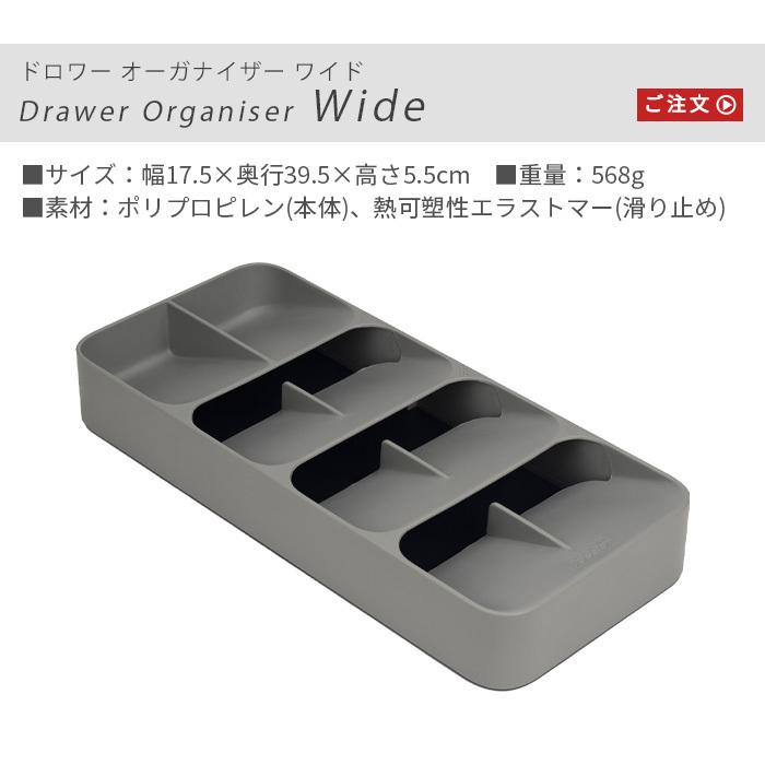 Joseph Joseph（ジョセフジョセフ） カトラリーケース 斜め ドロワー