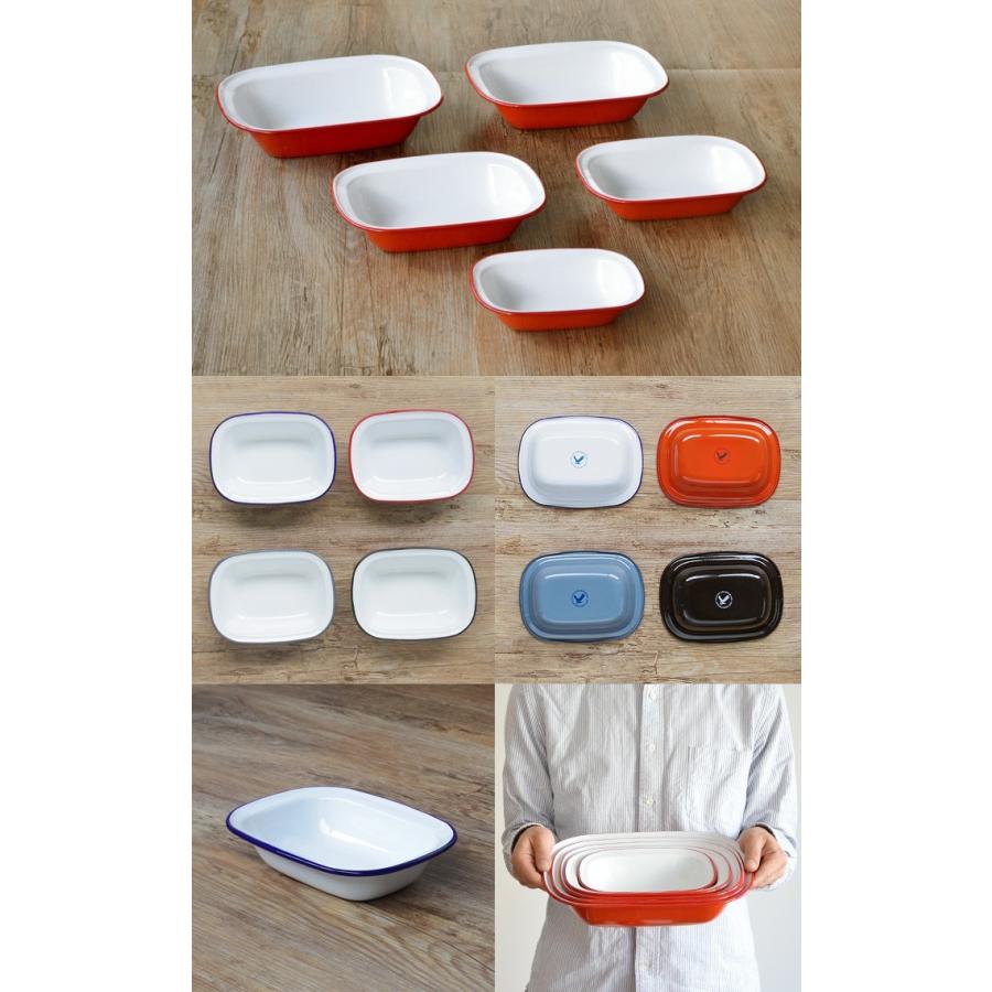 琺瑯 グラタン皿 ファルコン パイセット 5枚セット ホワイト : plywood