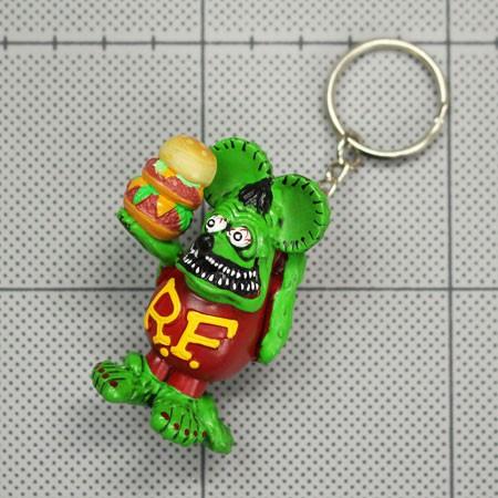 RAT FINK（ラットフィンク） キーホルダー フィギュア キーリング