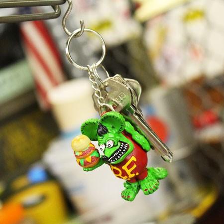 RAT FINK（ラットフィンク） キーホルダー フィギュア キーリング
