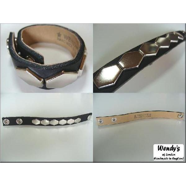 WENDY'S ウェンディーズ 正規 イギリス製 1-Row Hexagon Stud