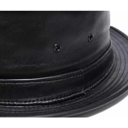 NEW YORK HAT（ニューヨークハット） 帽子 レザー ポークパイハット