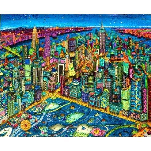 ニューヨーク アットナイト/ヨハン・ペラトーネル(デジタルアート