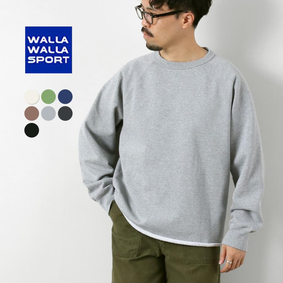 WALLA WALLA SPORT（ワラワラスポーツ） 13oz クルースウェット