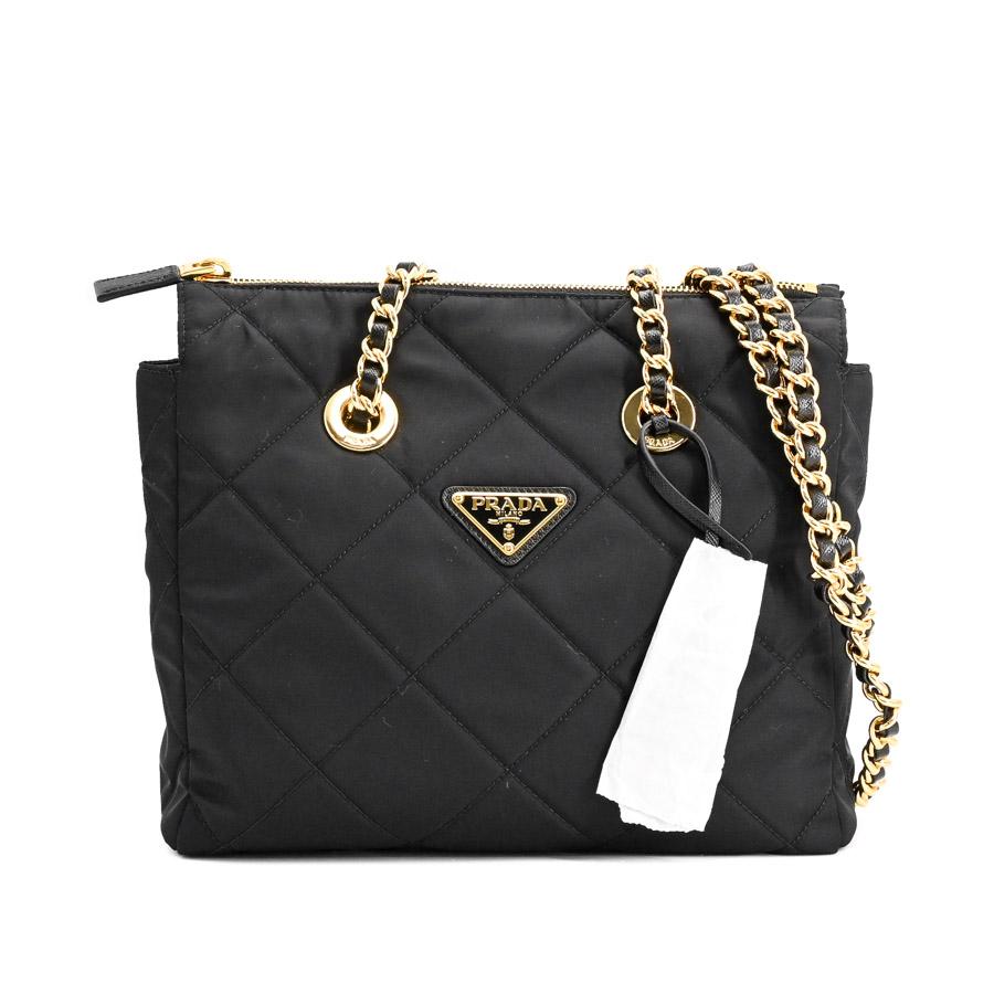 PRADA（プラダ） チェーントートバッグ トートバッグ 1BG468 ブラック