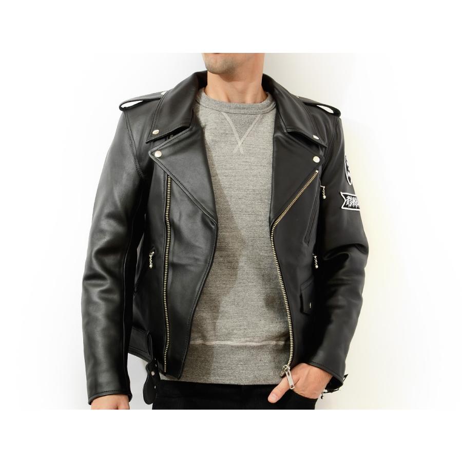 CROWS×WORST クローズ×ワースト レザー ライダース ジャケット T.F.O.A