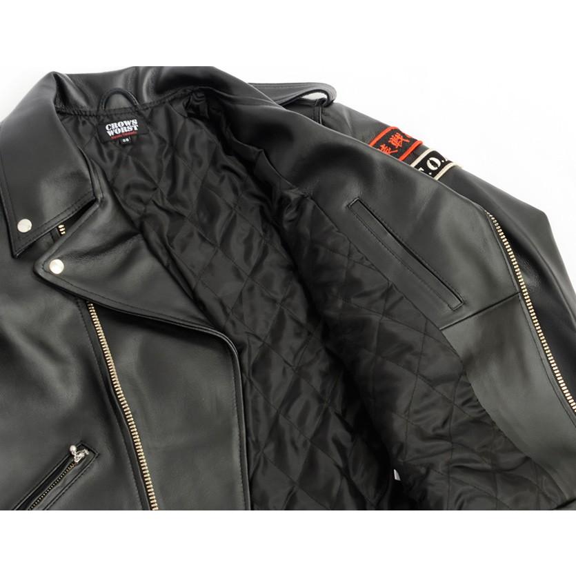 VANSON（バンソン） CROWS×WORST クローズ×ワースト レザー ライダース