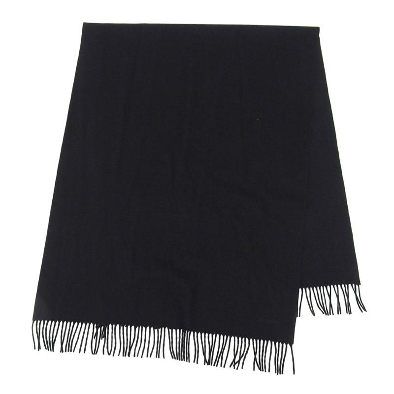 HERMES（エルメス） ショール ストール カシミア ブラック 中古 新入荷