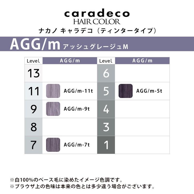 ココアッシュグレージュM ナカノ キャラデコ ティンタータイプ